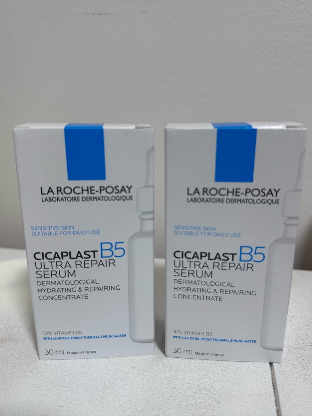 NEW La Roche-Posay Cicaplast B5 Ultra Repair Serum Duo - Set of 2 (30ml each) - Picture 5 of 6